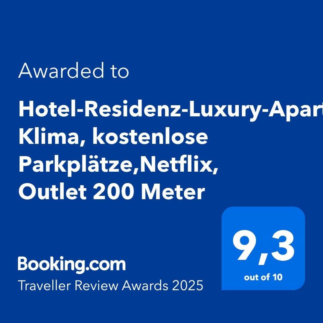 Hotel Residenz Luxury Apartments Metzingen  Zewnętrze zdjęcie